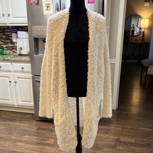 a.n.a Cozy white Women's Cardigan XXL